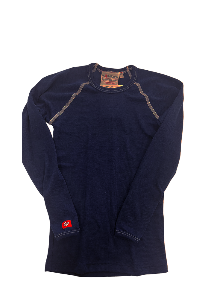 Cobham Intermediate LS Thermerino Crewneck Navy